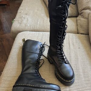 Dr. Martens Black Combat Boots